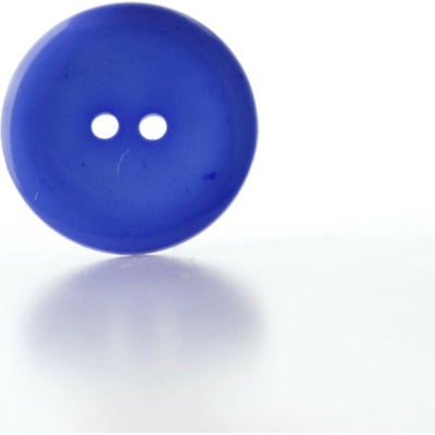 Pro Háčkování Knoflík kulatý plast 25 mm královsky modrý