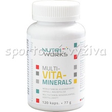 NutriWorks Multivitaminerals 120 kapslí