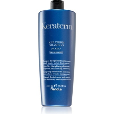 Fanola Keraterm Shampoo uhladzujúci šampón pre nepoddajné a krepovité vlasy 1000 ml