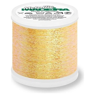 Připlétací nit Madeira Metallic 50 (500m) barva 403 yellow light