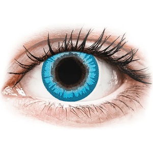 Gelflex CRAZY LENS - White Walker - дневни без диоптър (2 лещи) - alensa