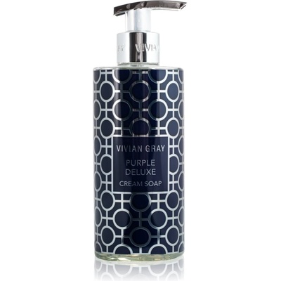 VIVIAN GRAY Purple Deluxe Jasmine & Patchouli луксозен течен сапун за ръце парфюмиран 400ml