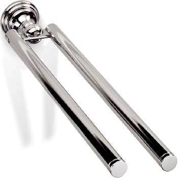 DECOR WALTHER Закачалка на релса за кърпи Decor Walther Classic вертикални двойна никел (0511130)