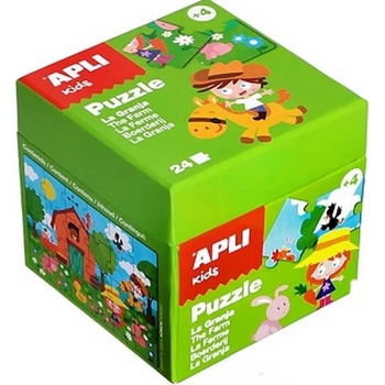Image 1 of APLI Детски пъзел APLI Kids от 24 части - Ферма (13859)