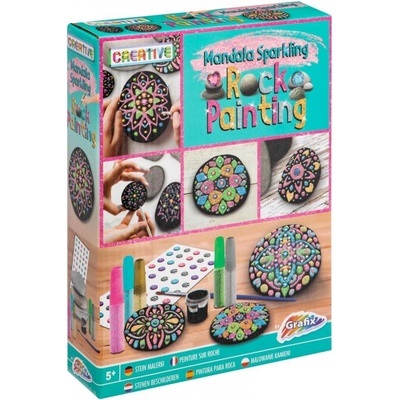 LAMPS Malování kamínků mandala – Zboží Dáma
