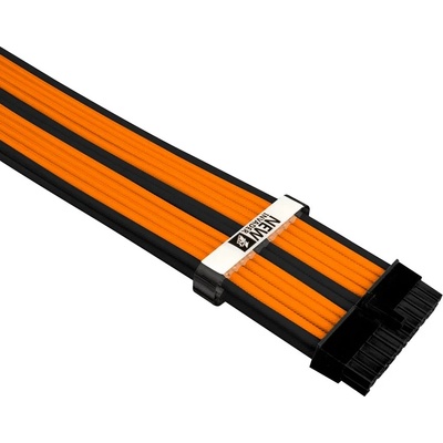 1STPLAYER комплект удължителни кабели Custom Modding Cable Kit Black/Orange - ATX24P, EPS, PCI-e - BOR-001 (BOR-001)
