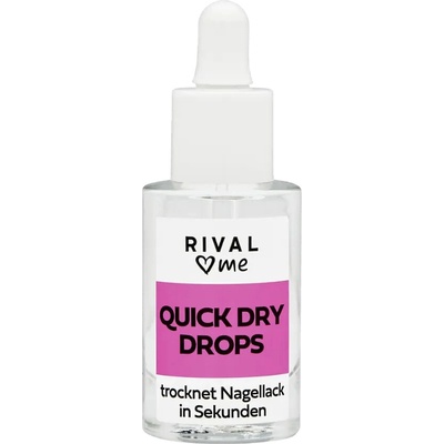 RIVAL Loves Me Kapky na urychlení schnutí laku na nehty 8 ml