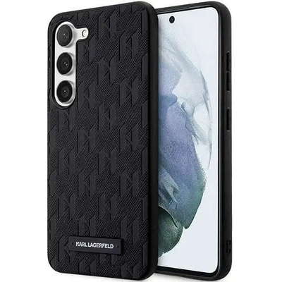 KARL LAGERFELD Кейс Karl Lagerfeld Saffiano Mono Metal Logo за Samsung Galaxy S24, черен (3666339246969)