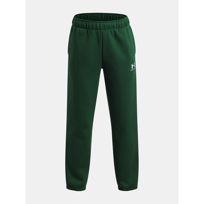 Under Armour Chlapčenské tepláky UA B ICON FLC TAPED JOGGER Zelená