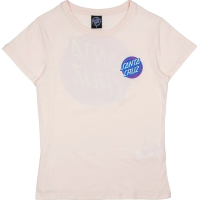 SANTA CRUZ tričko Coiled Dot T-Shirt Soft Pink