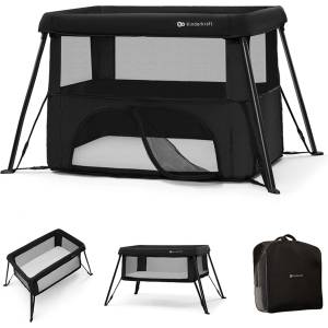 KinderKraft CAMI бебешка кошара BLACK (KLCAMI00BLK0000) - bebetabg