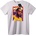 NOONEBRAND Тениска LeBron James Кралят 23 Lakers - L, White