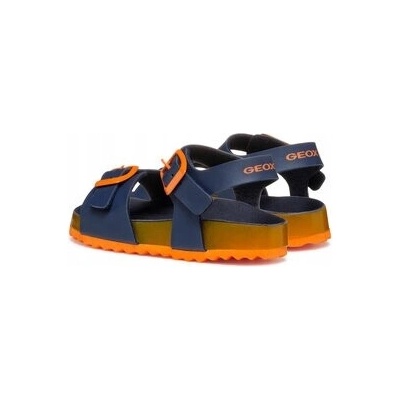 Geox J Ghita Boy C Sandal Navy/Orange