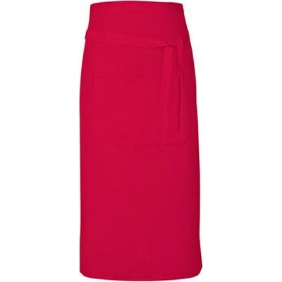 Link Kitchen Wear Gastro zástěra X985 Red Pantone 200 90x80cm