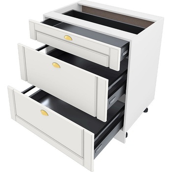 ИРИМ Долен кухненски шкаф Сити БФ-Бяло мат-09-55 80 см