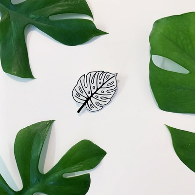 BramboO brož Monstera 28871