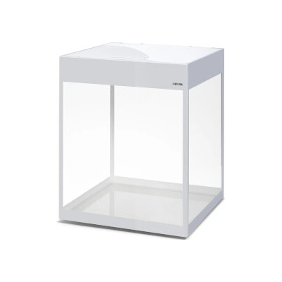 Aquael Glossy Cube 50 akváriový set biely 135 l