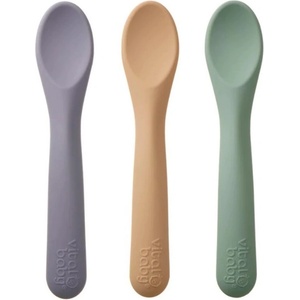 Vital Baby Силиконови лъжици Vital Baby - 3 броя (V-444736) - baby