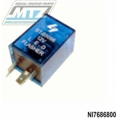 Relé blinkrů (přerušovač blinkrů) 3pólové / 12V - elektronické pro LED blinkry NI7686800