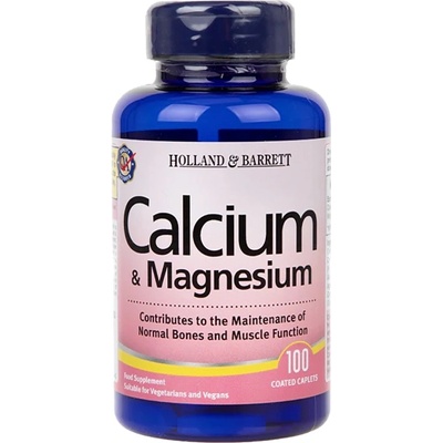 Holland & Barrett Calcium & Magnesium [100 каплети]