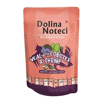 Dolina Noteci Superfood Cat Teľacie homár a krevety 85 g