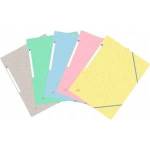 Oxford Cardboard briefcase with eraser Oxford Top File+ A4/40mm mix of colors