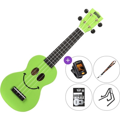 Mahalo U-SMILE SET 2 Green Сопрано укулеле (U-SMILE-GN-SET-2)