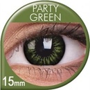 MaxVue ColorVue Big Eyes Party Green barevné tříměsíční dioptrické 2 čočky