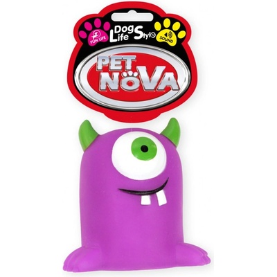 PET NOVA DOG LIFE STYLE Hračka Monster 10 cm