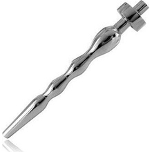 Slave4master Waved Penis Plug ocelový dilatátor 90 x 7 - 12 mm