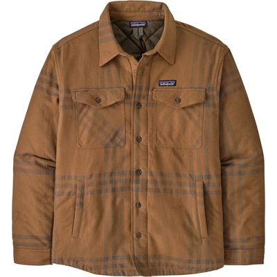 Patagonia Мъжко ежедневно яке Patagonia Lightweight Insulated Fjord Flannel Shirt Casual jacket - Defend: Deer Brown (003-2926-0712)