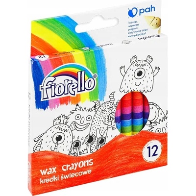Fiorello sviečkové pastelky sada 12 farieb