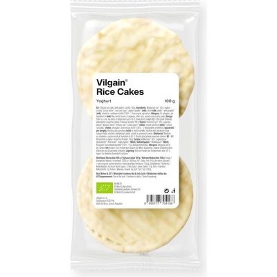 Vilgain Ryžové chlebíčky BIO jogurt 100 g