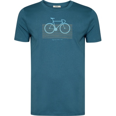 GreenBomb Мъжка тениска GreenBomb Bike Bars Guide T-Shirt - Tidal Blue - размер XXL (216-8899-0115)