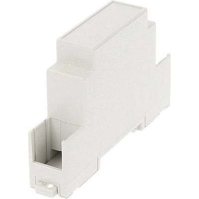 Hammond Electronics 1597DIN1MC53 pouzdro na DIN lištu uzavřená 90 x 58 x 18 PPO světle šedá 1 ks