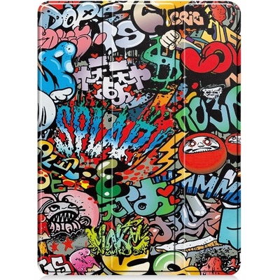 Vsetkonamobil 79259 ART Zaklápacie puzdro pre Apple iPad Pro 11 2024 / M5 2025 GRAFFITI