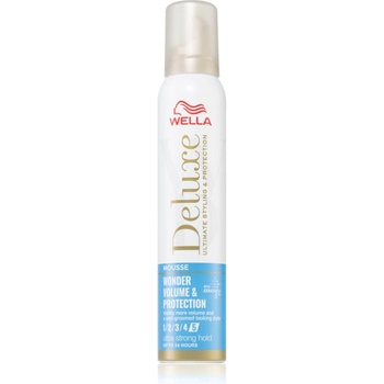 Wella Deluxe Wonder Volume & Protection пяна втвърдител за обем 200ml