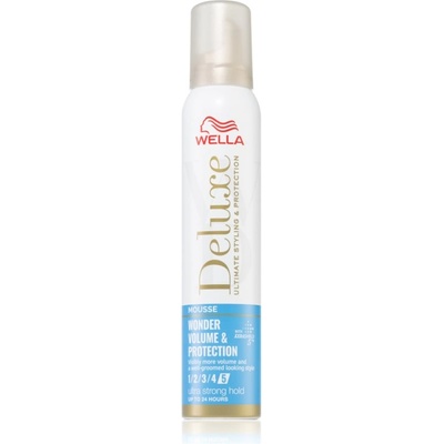 Wella Deluxe Wonder Volume & Protection пяна втвърдител за обем 200ml