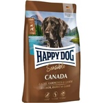 Happy Dog Sensible Canada - храна за чувствителни млади кучета и за активни възрастни кучета, със заешко, сьомга, агнешко, картофи 11 кг, Германия - 60573