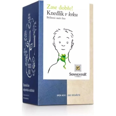 Sonnentor čaj Knedlík v krku 18 x 1,5 g