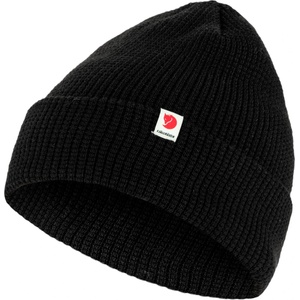 Fjällräven Зимна шапка (beanie) Fjällräven Tab Hat Beanie - Black - размер One Size (204-7472-0811)