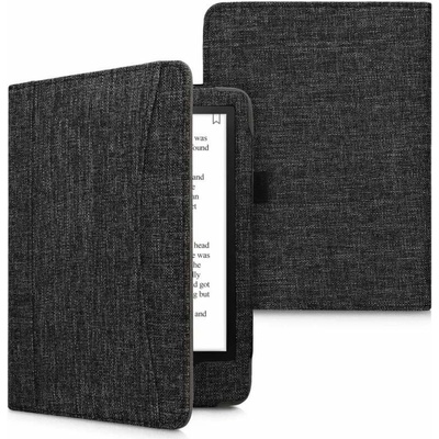 KW Mobile Fabric Flip KW5971819 pre Amazon Kindle Paperwhite 4 2018 tmavo šedé