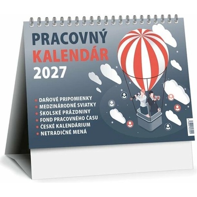 Press Group Stolový riadkový 21 x 15 cm Pracovný malý 2027