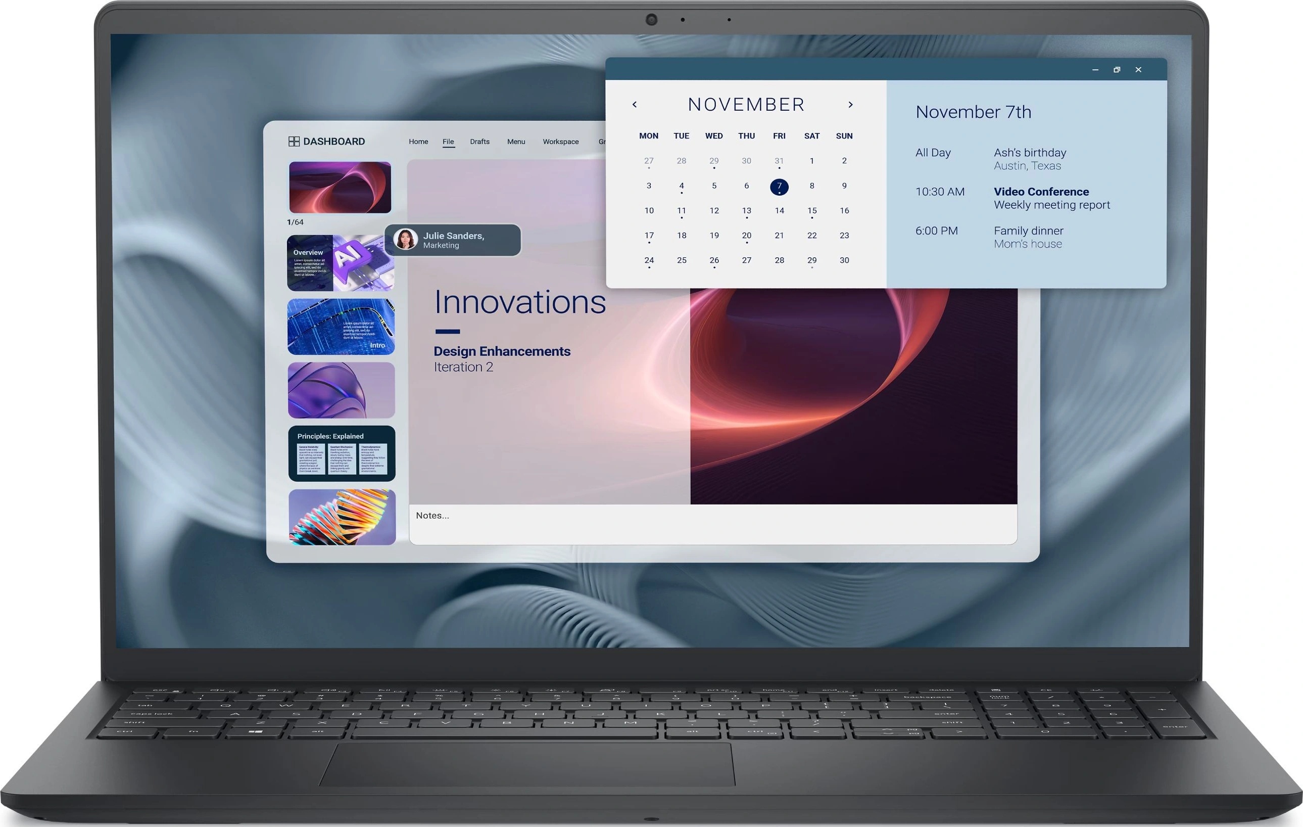 Dell Pro 15 Essential PV15250 PV15250_RPLU_005_P_UBU