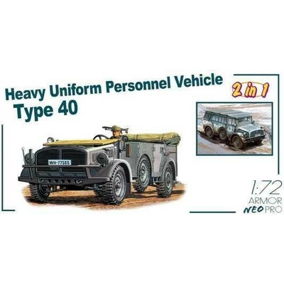 DRAGON Model Kit military 7379 HEAVY PERSONNEL VEHICLE TYPE 40 (1:72) CF_34-7379