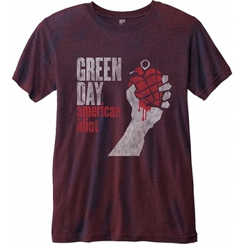 Green Day tričko American Idiot Vintage Burnout