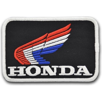 Moto nášivka Honda Tricolor Wing 9 cm x 6 cm