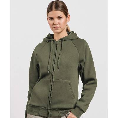 Promodoro 5505 mikina s kapucí dámská dusty khaki