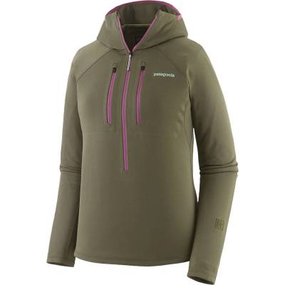 Patagonia R1 Ultralight Hoody Women zelená