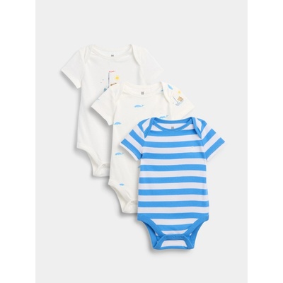 GAP Baby body Brannan Bear 3ks Viacfarebná